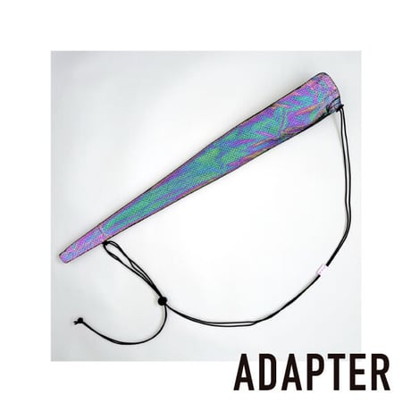 "ADAPTER" リフレクターメッシュ長傘袋