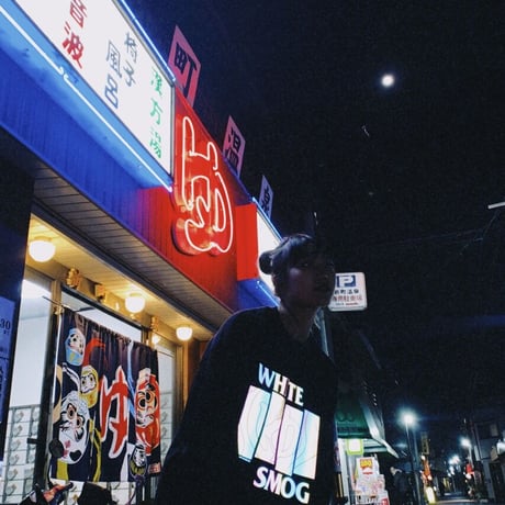 "LIGHT FORCE" 銭湯HARDCORE L/S Tee / Black / TMLF-A01