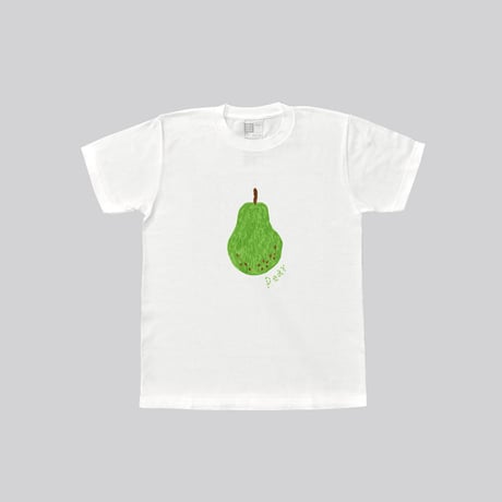 【KIDS】くだものＴシャツ ようなし