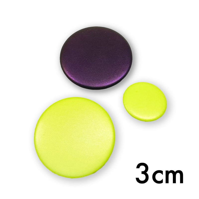 オーロラリフレクター 缶バッジ / 3cm | LIGHT FORCE STORE / ライト