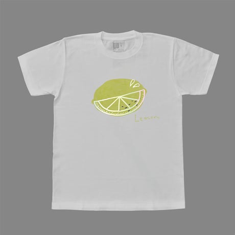 【KIDS】くだものＴシャツ れもん