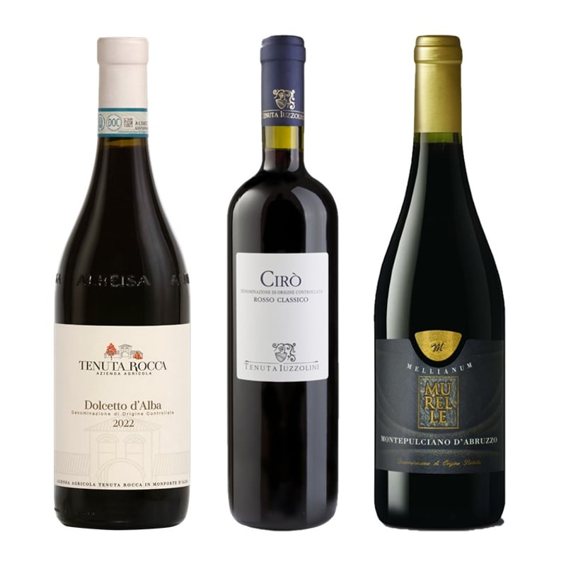 イタリア赤ワインセット 送料無料】100セット！限り端数在庫一掃☆イタリア赤ワイン9本セット