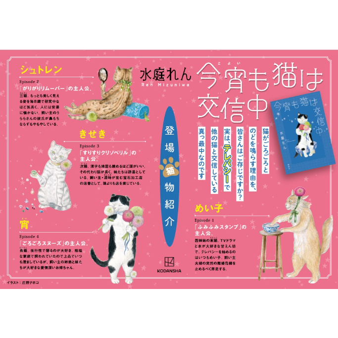 ネコ様ご依頼品 夜の4コマ部屋】家ネコとノラネコ / サチコと神ねこ様 第100回