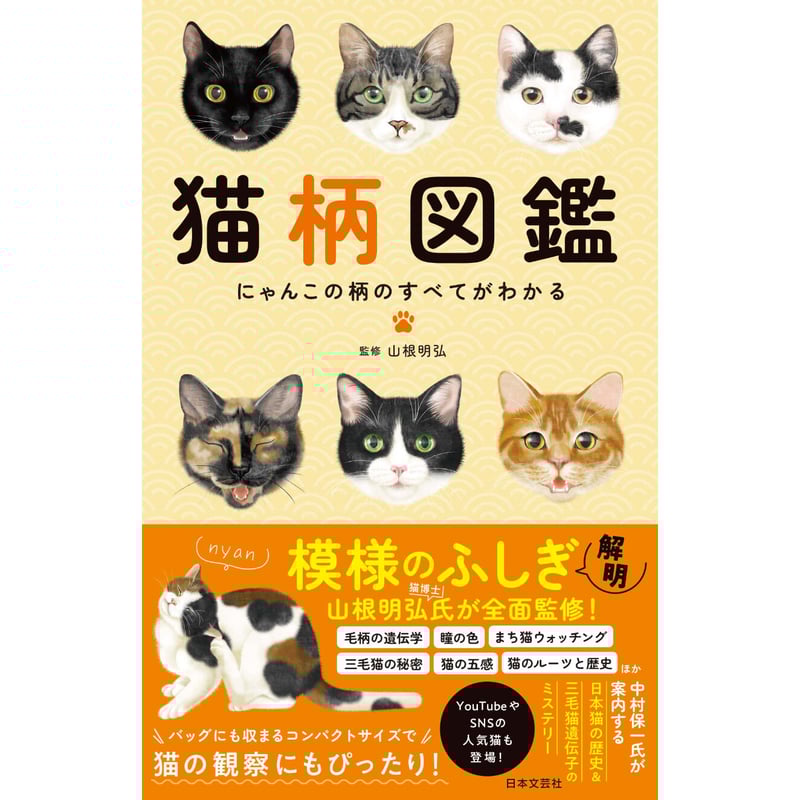 猫柄図鑑 にゃんこの柄のすべてがわかる | Cat's Meow Books Virtual