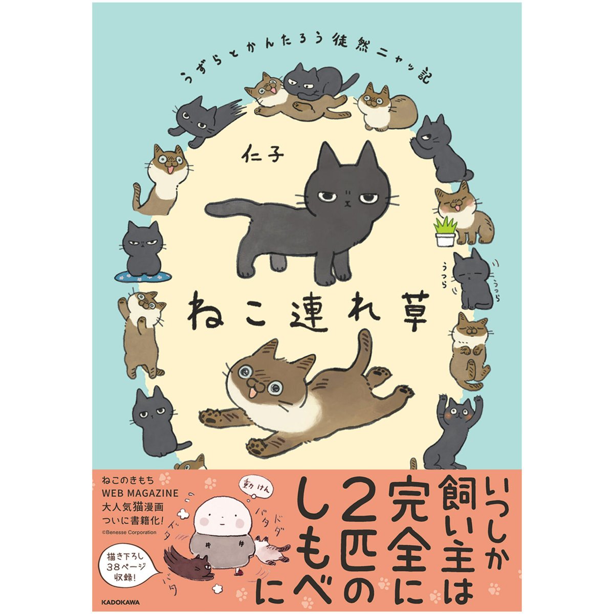 ねこ連れ草 うずらとかんたろう徒然ニャッ記 | Cat's Meow Books Virtua