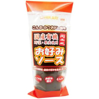 【ヒカリ】お好みソース関西風・チューブ 300g (10852)