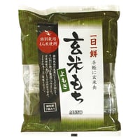 【ムソー】玄米もち・よもぎ(特別栽培米使用) 315g(7個) (21803)