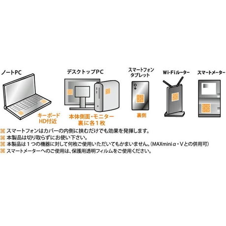 電磁波ブロッカー MAXmini 5G　※レターパックライト発送可能