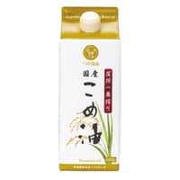 【筑野食品】圧搾一番搾り国産こめ油・紙パック 600g (11118)