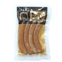 【常温保存】鹿児島黒豚短鼻豚 おいしいウインナー(スモーク) 100g