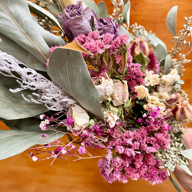 ドライフラワースワッグ ユーカリ スワッグ25cm 心地よ 