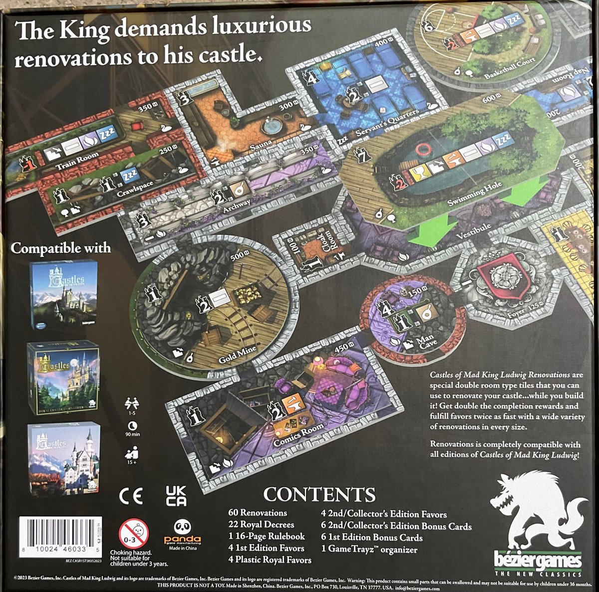 SW Castle of Heart 欧州コレクターズ版 魔界村似 新品未開封 ステンドアート ジグソーパズル ぎゅっと266ピース 「恋する心の