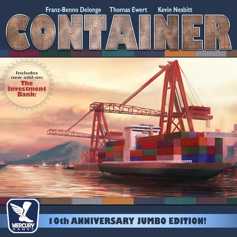 コンテナ：10周年記念版 中古品 日本語ルール付き | ボドゲ屋さん 北尾商店