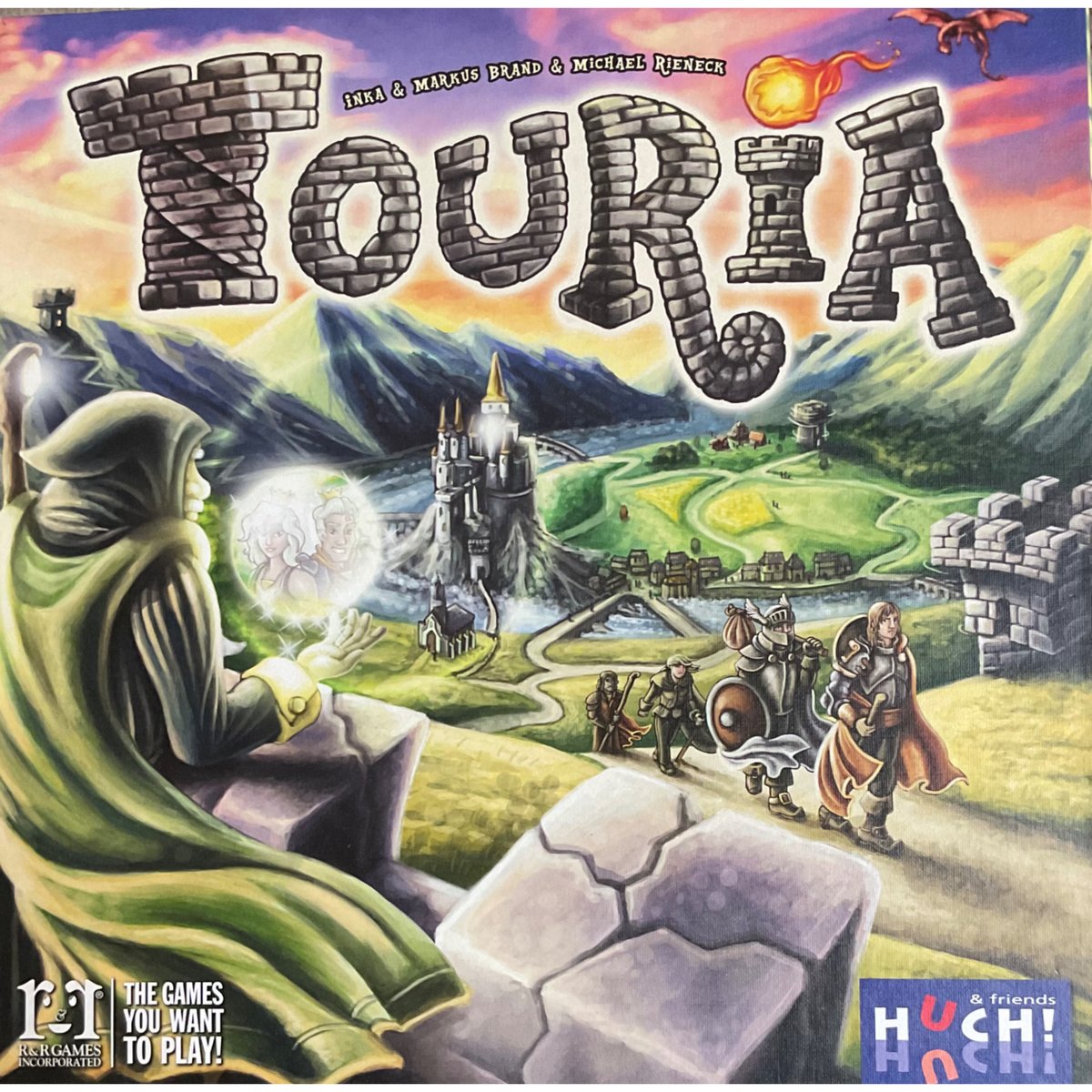 トゥーリアの踊る塔 中古品日本語ルール付き | ボドゲ屋さん