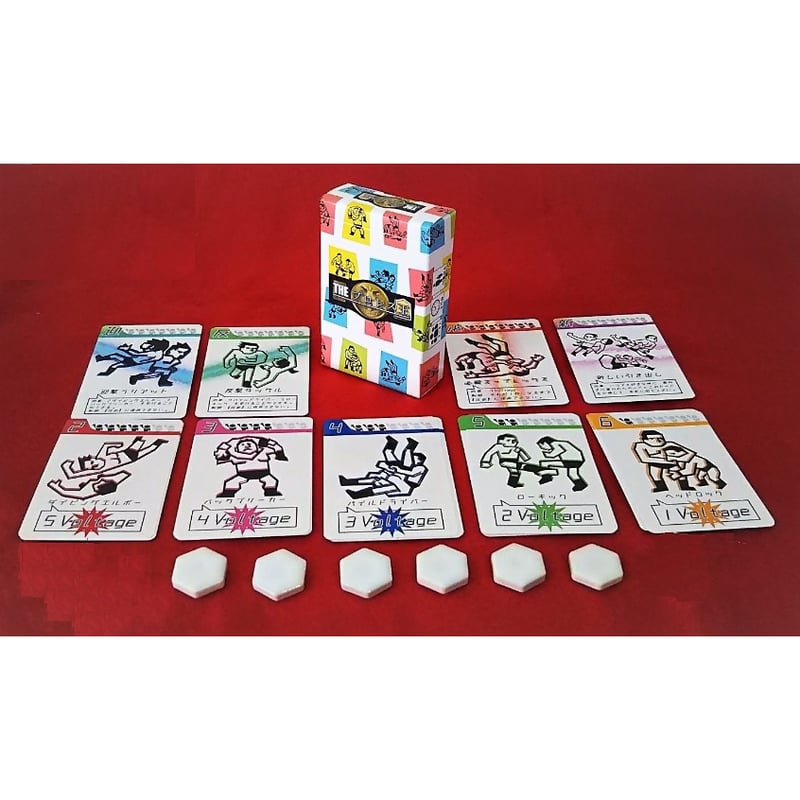 当時モノ バンダイ ザ•プロレスラー 全10種セット 中古品 THEプロレス王 中古品 | ボドゲ屋さん 北尾商店