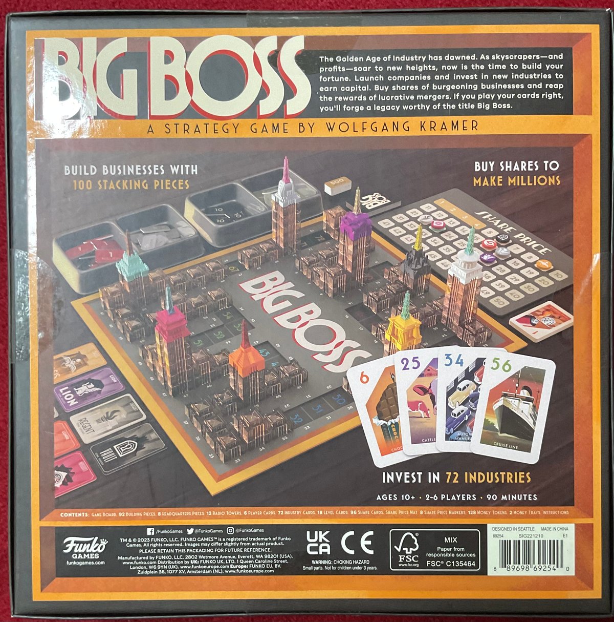 Big Boss ビックボス 和訳ルール有り | ボドゲ屋さん 北尾商店