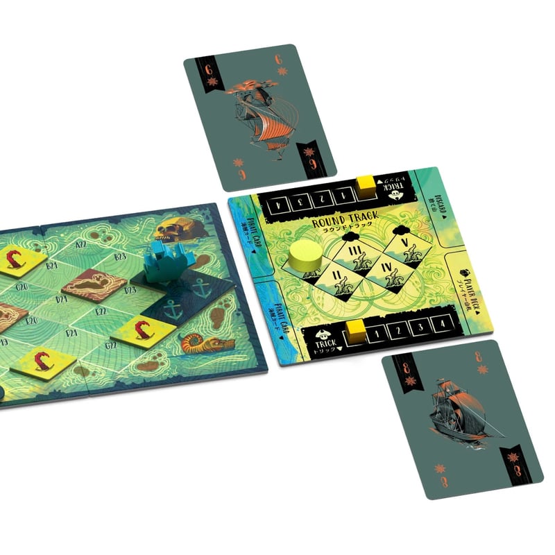 ザ・クルーのルール＆レビュー｜協力型トリックテイキングボードゲーム | ぼくボド 【新品未開封品】　オラクル　日本語訳付き　トリックテイキング　ボードゲーム