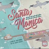 サンタモニカ　英語版　日本語ルール付き  中古品