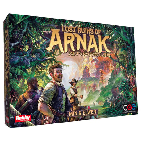アルナックの失われし遺跡 (新品)＋調査隊　拡張(新品)＋プロモカード4枚　中古品(ノネズミ、占い師のルーン、サクソフォン、アリコーン)セット