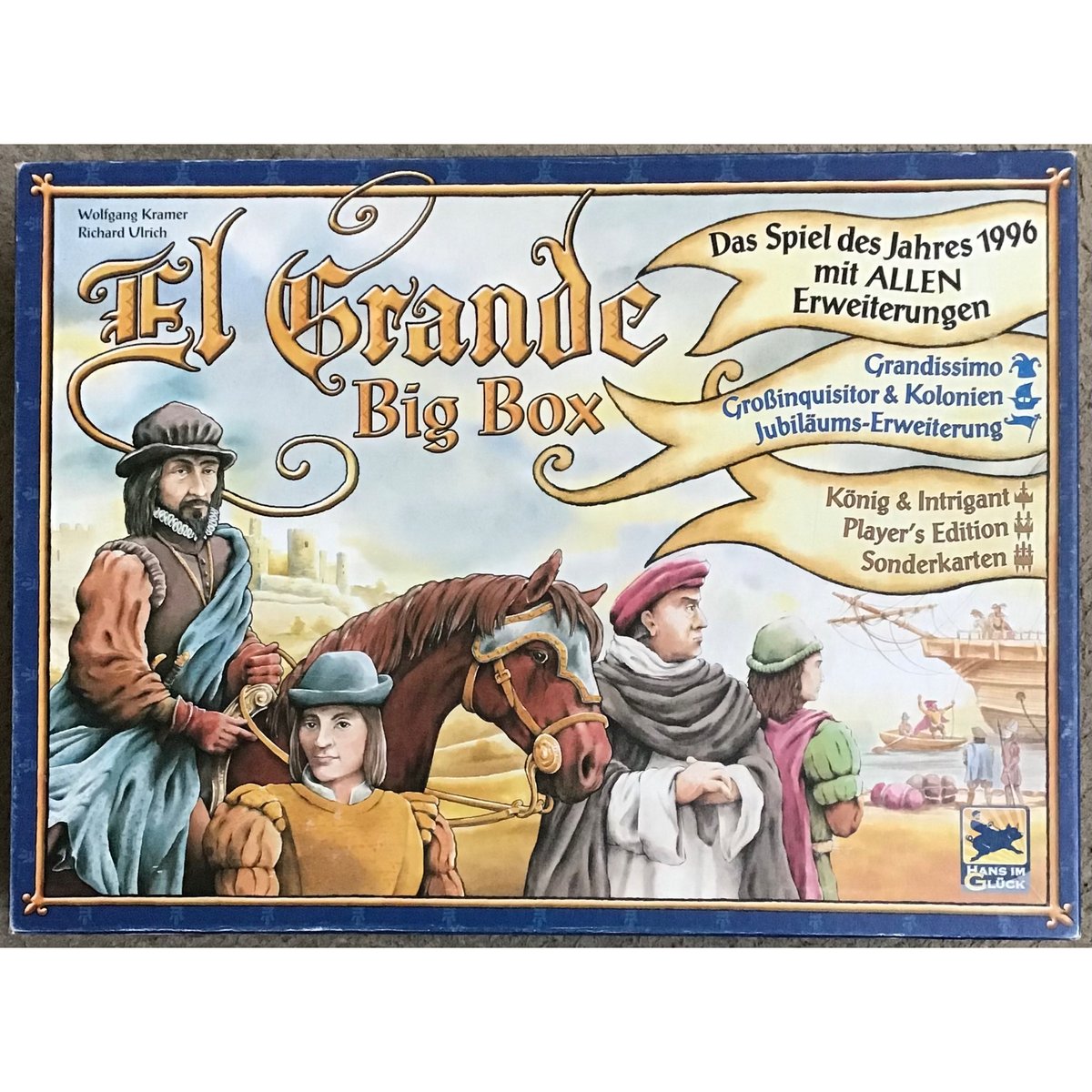 エルグランデ ビッグ・ボックス 日本語ルール付き 中古品 箱に エルグランデ ビッグ・ボックス 日本語ルール付き 中古品 箱に