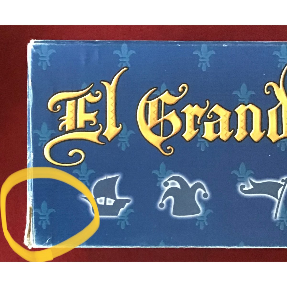 エルグランデ ビッグ・ボックス 日本語ルール付き 中古品 箱にダメージ