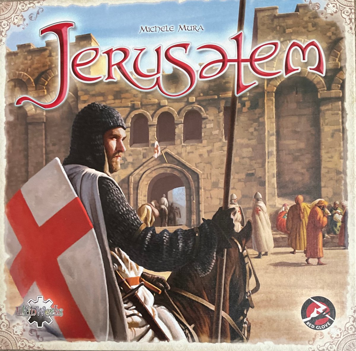 エルサレム 中古品 日本語ルール付き | ボドゲ屋さん 北尾商店