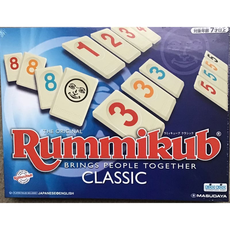 ラミィキューブ (Rummikub: Large Numbers Edition) ボードゲーム ラミーキューブ クラシック | ボドゲ屋さん 北尾商店