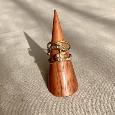 K18 Botanical Diamond Ring