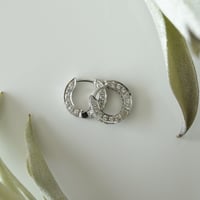 K18 Diamond Hoops（ピアス）