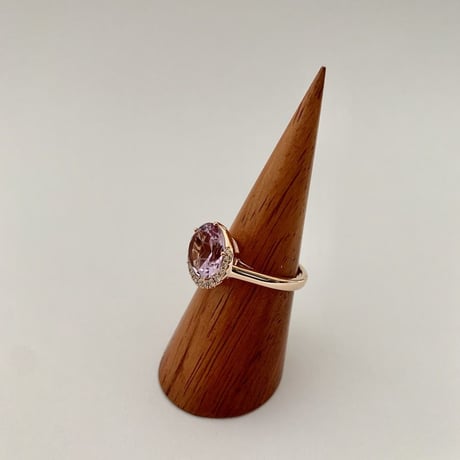 K18 Star Rose Amethyst Ring