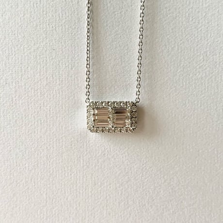 K18 BG Diamond Necklace