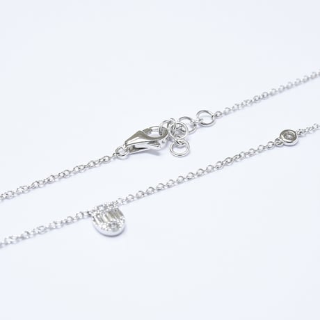 K18 Mosaic Oval Diamond Necklace - S