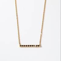K18 Gold Studs Diamond Necklace