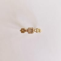 K18  BG Diamond Ring