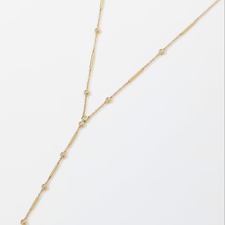 K18 Milestone Diamond Necklace