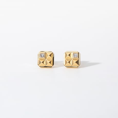 K18 Gold Studs Diamond Earrings（ピアス）