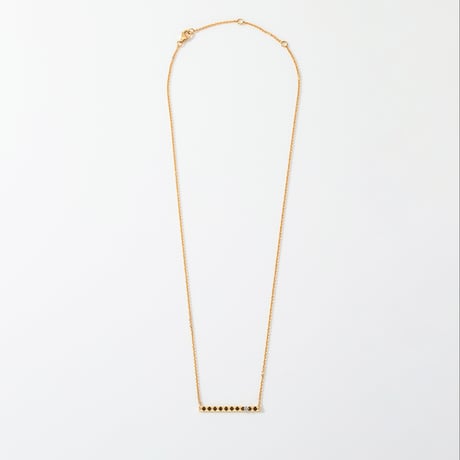 K18 Gold Studs Diamond Necklace
