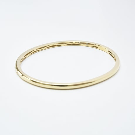K18  Round Diamond Bangle