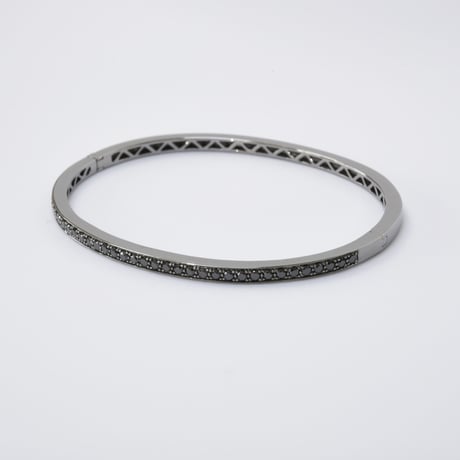 K18  Black Diamond Bangle