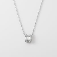 18K BG Diamond Mosaic Necklace