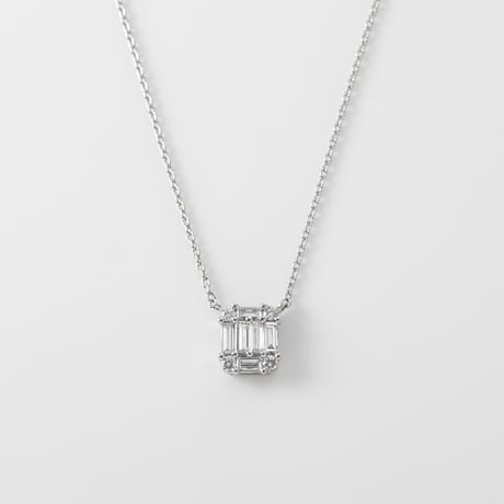 18K BG Diamond Mosaic Necklace