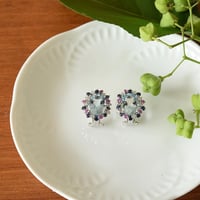 K18 Aquamarine Earrings（ピアス）