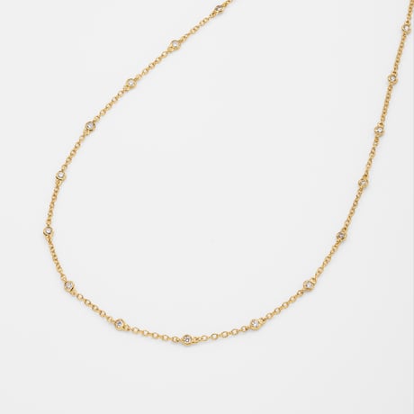 K18 Milestone Diamond Necklace
