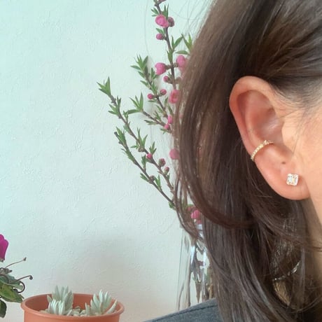 Diamond Ear Cuff with BG Diamond