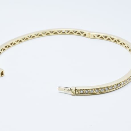 K18 Diamond Eternity Bangle