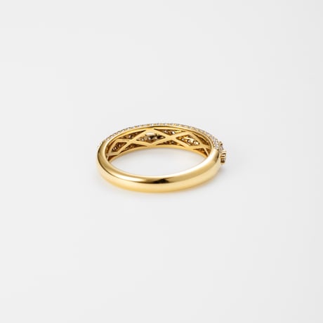 K18 Signature Ice Bar  Diamond Ring