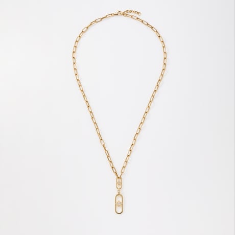 K18 Luna Link Chain Necklace