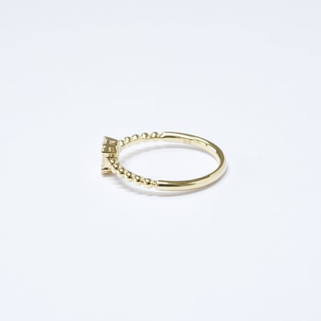K18 Diamond Mosaic Ring