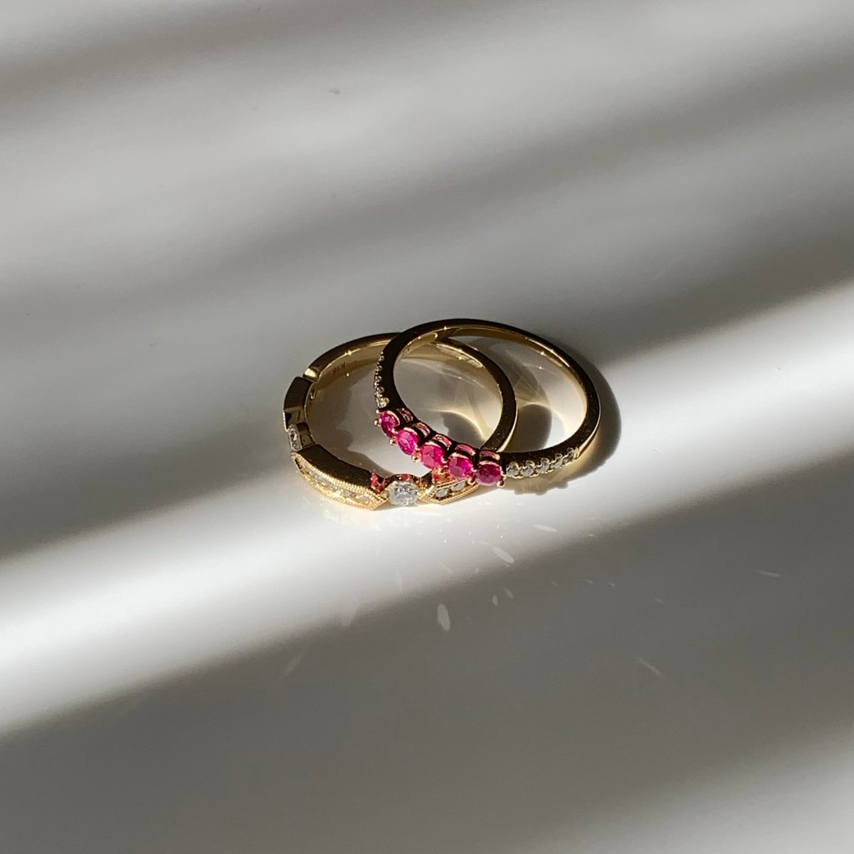 K18 Berry Ruby Ring | HANA JEWELS