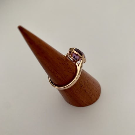 K18 Star Amethyst Ring